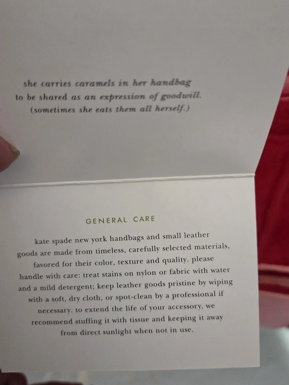 kate spade good pre